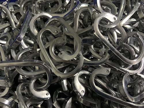 die casting parts with burrs