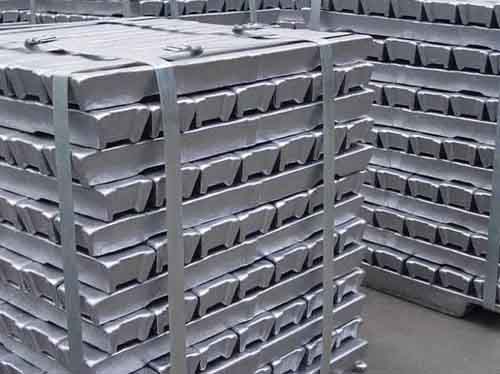 zinc alloy ingot material