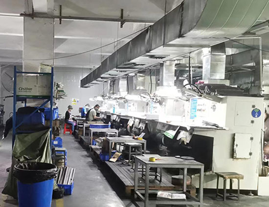 polishing production line