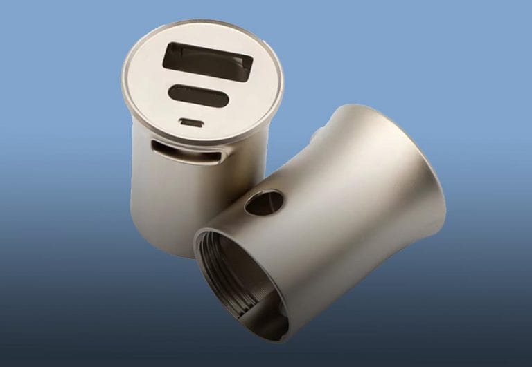 Car charger metal display panel