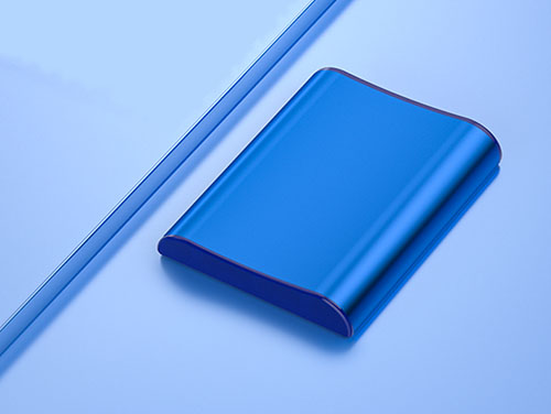 Anodized aluminum pillow