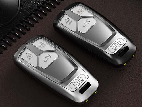 audi zinc die casting car key cover