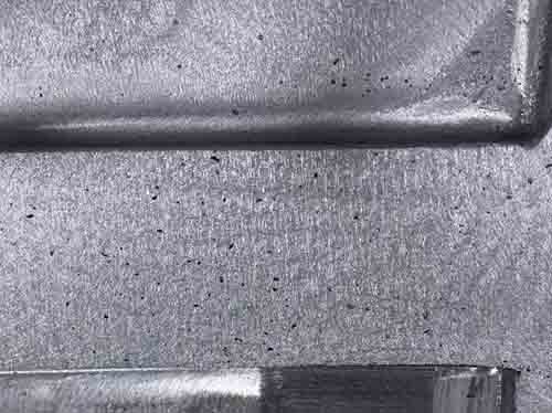 aluminum die casting part pin porosity