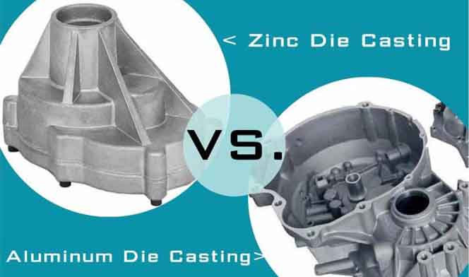 zinc alloy vs. aluminum alloy die casting