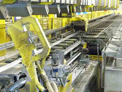 aluminum alloy extruded process