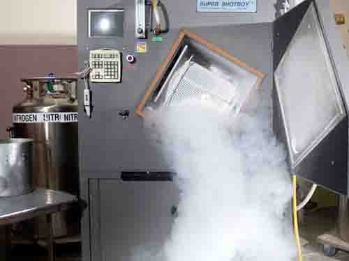 cryogenic deburring