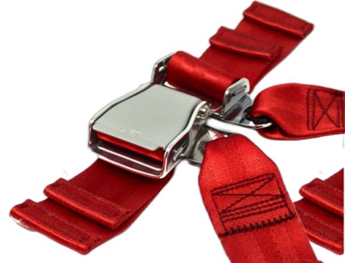 zinc cast belt buckle on plane