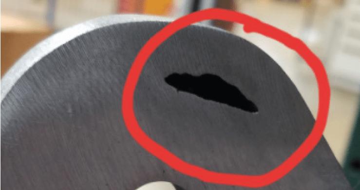 misrun defect
